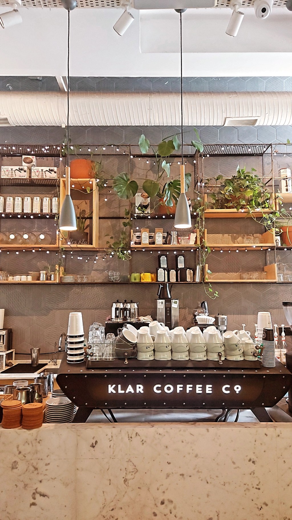 Klar Coffee, branché